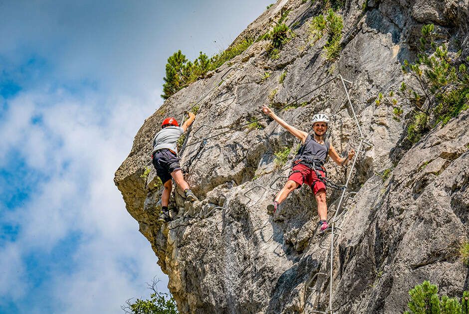 Klettern im Lechtal Tirol