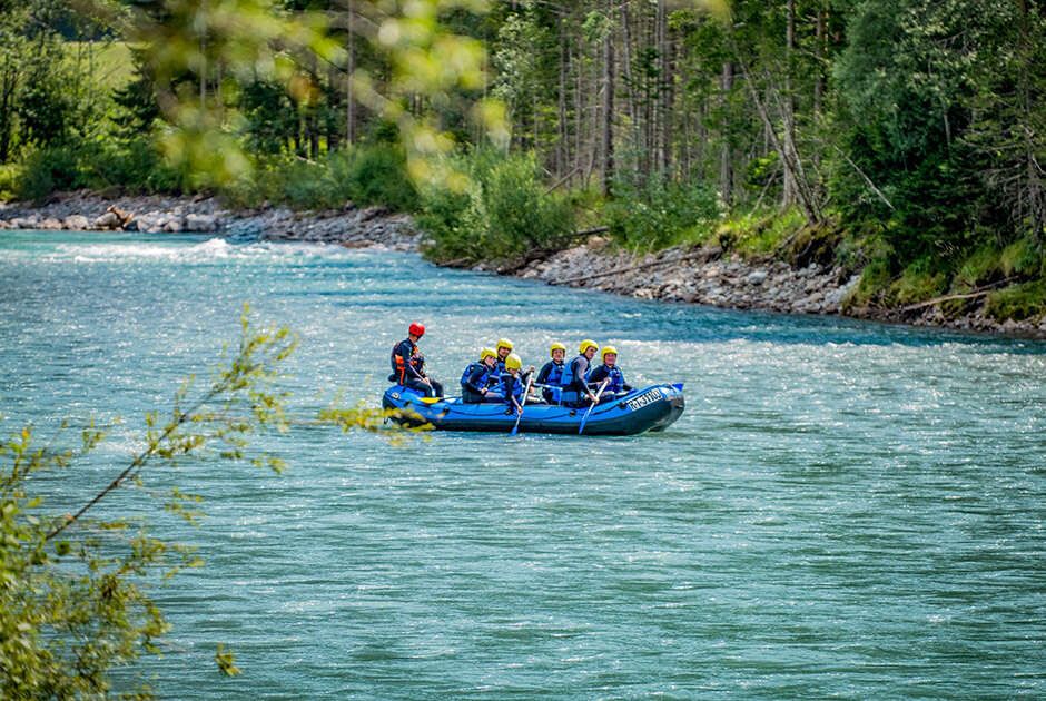 Rafting am Lech in Tirol