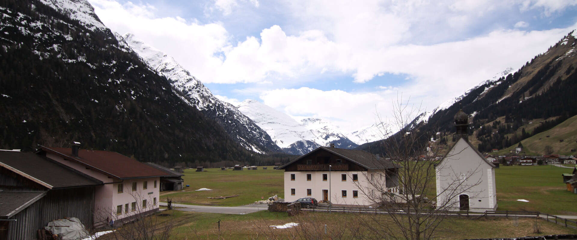 Ausblick vom Hof Walch im Lechtal, Reutte