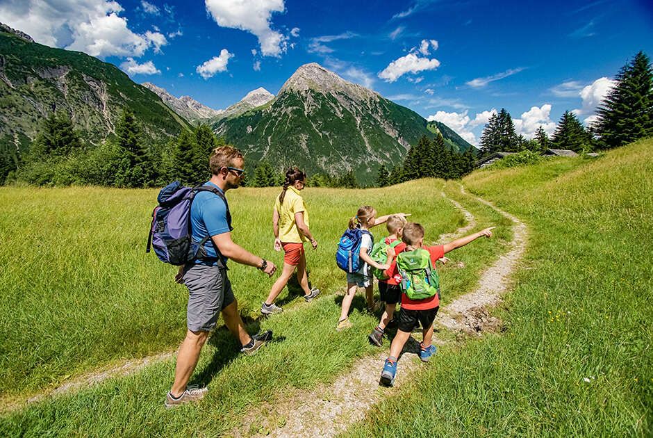 Wandern im Lechtal Tirol